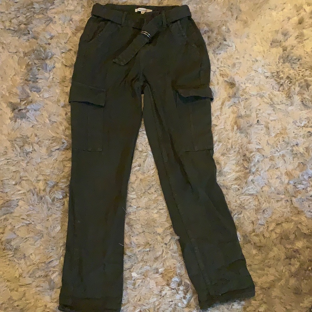 Pacsun green cargo pants size 25